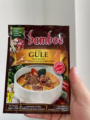 Gia vị xốt Bamboe Gule (35gr )