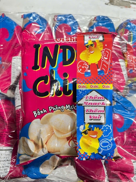 Snack bánh phồng mực
