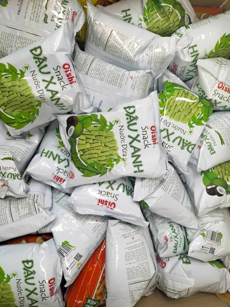 Snack đậu xanh nước dừa