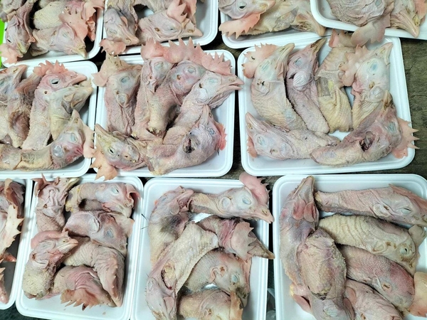Bộ đầu cổ gà 500gr