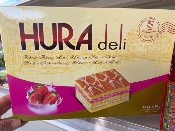 Bánh Hura Deli Vị Dâu