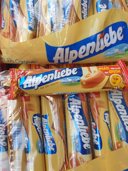 Kẹo Alpenliebe vị Dâu Kem ( 1 thanh)