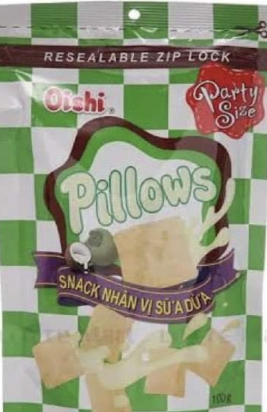 Pillows nhân sữa dừa