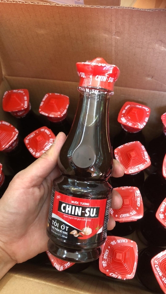 Nước tương chinsu tỏi ớt 330ml