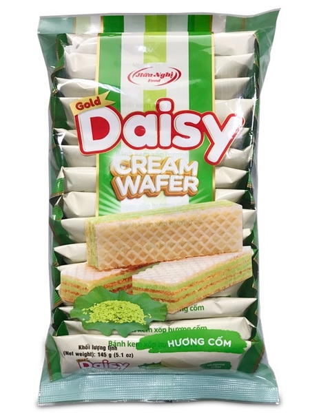 Bánh kem xốp vị cốm 145gr