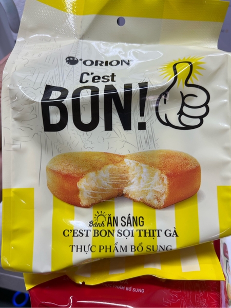 Bánh sốt kem Bon SỢI THỊT GÀ