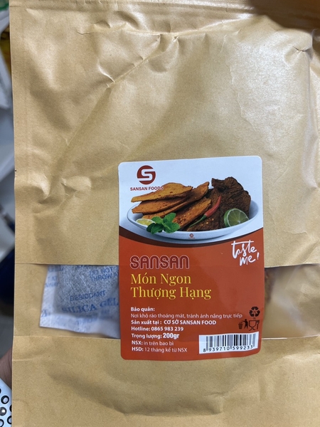 Khô Bò Miếng SANSAN 200g