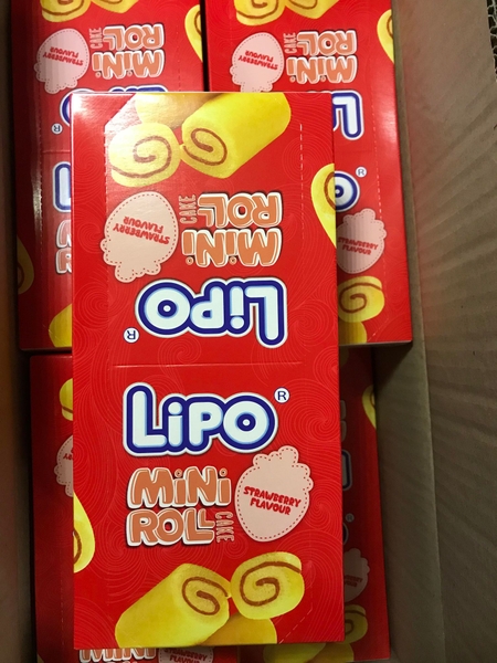 Bánh lipo mini roll cake