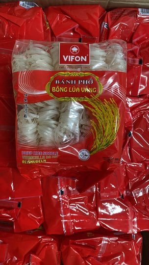 Bánh phở Bông lúa フォーの乾麺 VIETNAM RICE NOODLE (500gr)