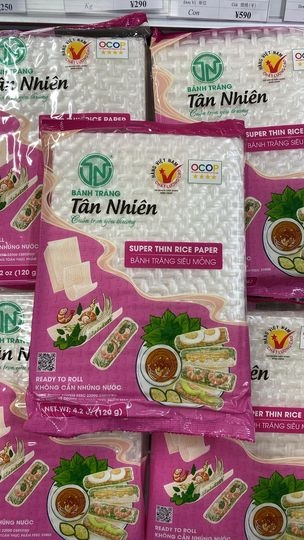 Bánh tráng siêu mỏng Tân Nhiên 120gr