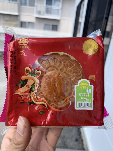 Trung thu đậu xanh 1 trứng 150gr