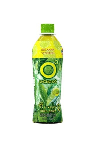 Trà xanh không độ 500ml