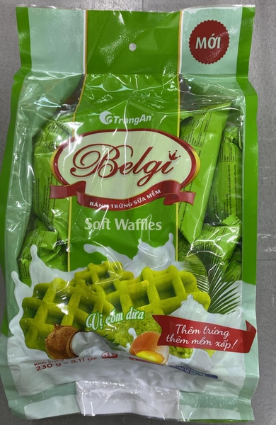 Belgi vị cốm dừa ( gói )