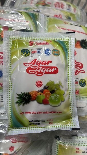 Bột rau câu giòn Agar ( 25gr )