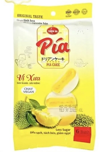 Bánh pía chay mini đậu xanh (VỊ XƯA) 120gr