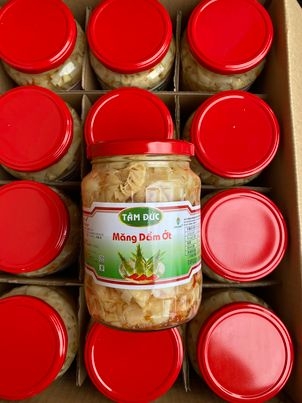 Măng dầm ớt Tâm Đức 800gr