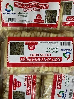 Ngó sen chua ngọt ( 500gr)