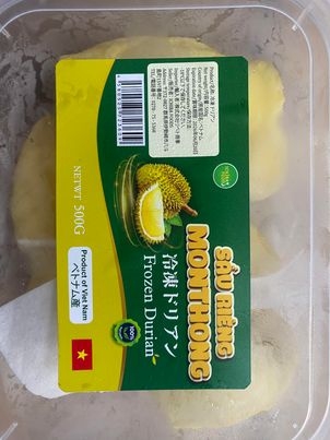 Sầu riêng đông lạnh Monthong ( 500gr)