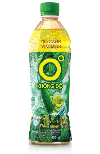 Trà xanh không độ 500ml Barcode 8936193070280