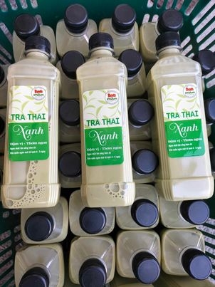 Trà thái xanh (dạng cốc)
