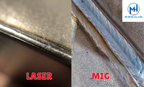 Chất lượng mối hàn Laser và mối hàn Mig