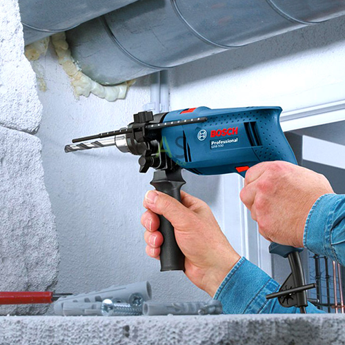 Máy khoan động lực Bosch GSB 550 SET 100 phụ kiện | Mỹ Hưng