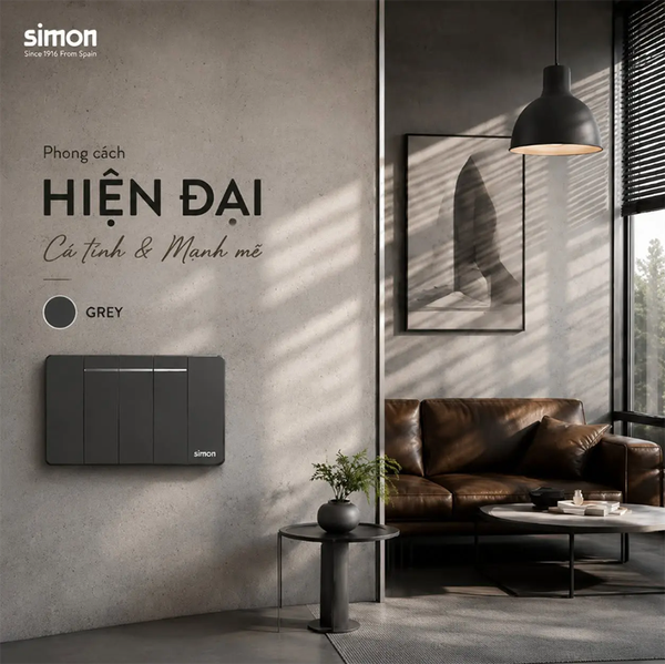 Kiến Tạo Không Gian Sang Trọng Với Bộ Sưu Tập Thiết Bị Điện Simon K9