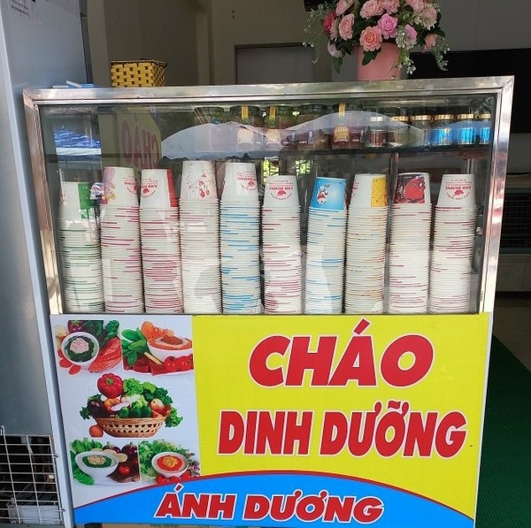 bát giấy vietcup, bát cháo, cốc cháo 3