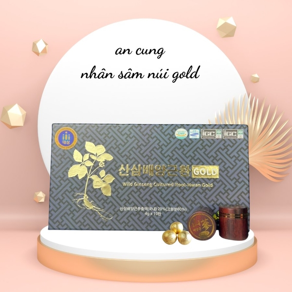 An cung nhân sâm núi cao cấp gold