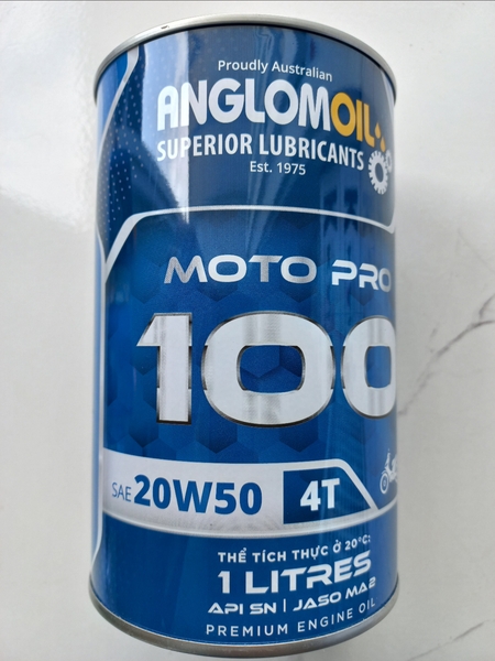 Anglom-Oil Moto 100 20w50 SN/MA2 1L