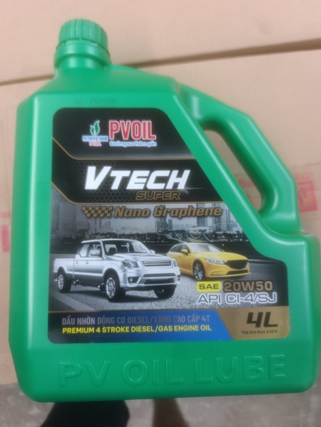PV VTECH SUPER NANO 20w50 ci4 SJ 6X4L