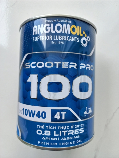 Anglom-Oil Scooter 100 10w40 SN/MB 0.8L