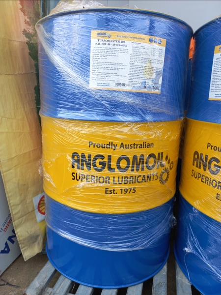 Anglom Oil Turbomaster 100 20w50 CI-4/SL phuy 200L