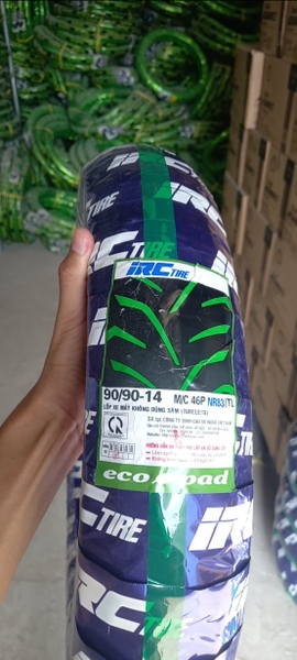 Vỏ IRC 90/90-14 46P NR83/ TL (Việt -Ecopad)