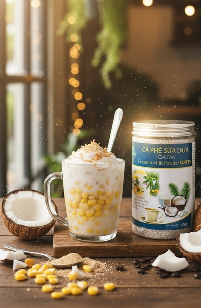 Bột sữa dừa 200g (có đường)