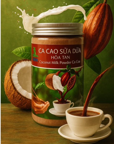 Ca cao sữa dừa hòa tan 250g