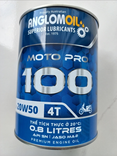 Anglom-Oil Moto 100 20w50 SN/MA2 0.8L X24