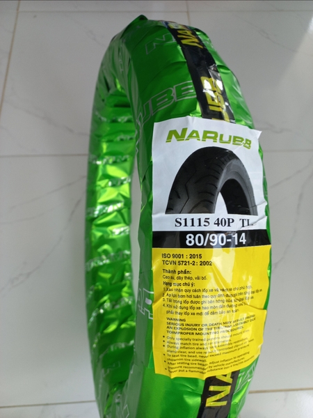 Vỏ Narubb 80/90-14 S1115 40P TL