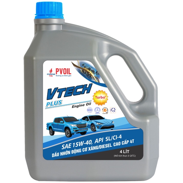 PV VTech Plus 15w40  4L x 6
