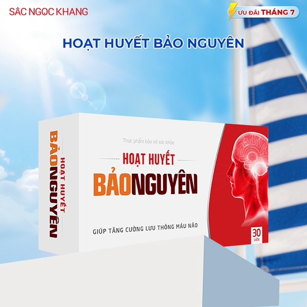 Viên Uống Hoạt Huyết Bảo Nguyên Hộp 30 viên