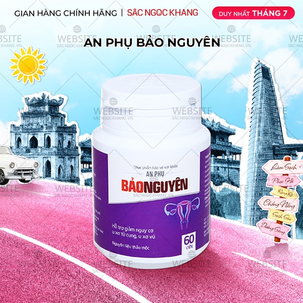VIÊN UỐNG AN PHỤ BẢO NGUYÊN (hộp 60 viên)
