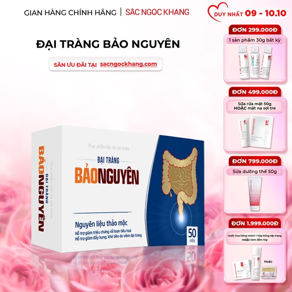 Viên uống Đại Tràng Bảo Nguyên (Hộp 50 viên)