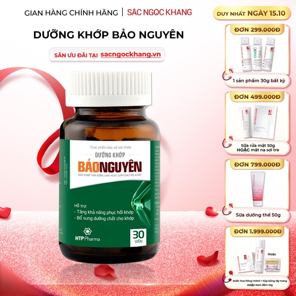 Viên Uống Dưỡng Khớp Bảo Nguyên Hộp 30 viên