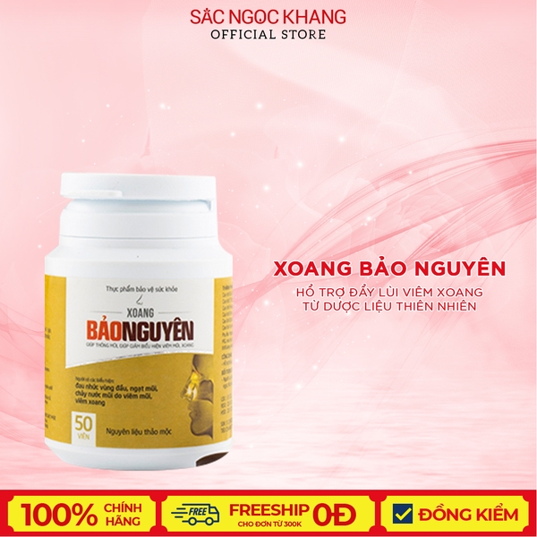 Viên Uống Xoang Bảo Nguyên Hộp 50 viên