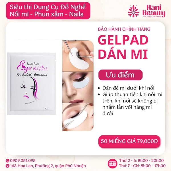 Bảng Giá Dụng Cụ Nối Mi & Nail 2025 – Mua Combo Tiết Kiệm Tại Hani Beauty