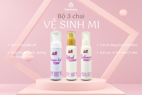 Bảng Giá Dụng Cụ Nối Mi & Nail 2025 – Mua Combo Tiết Kiệm Tại Hani Beauty