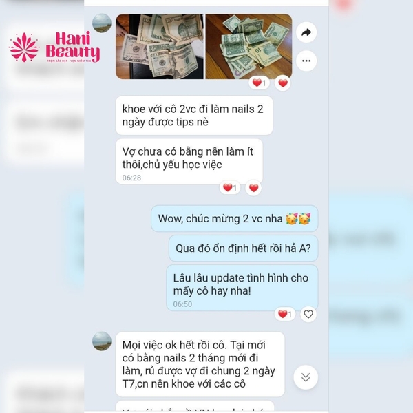 Nghề nail mang lại cơ hội việc làm và thu nhập ổn định