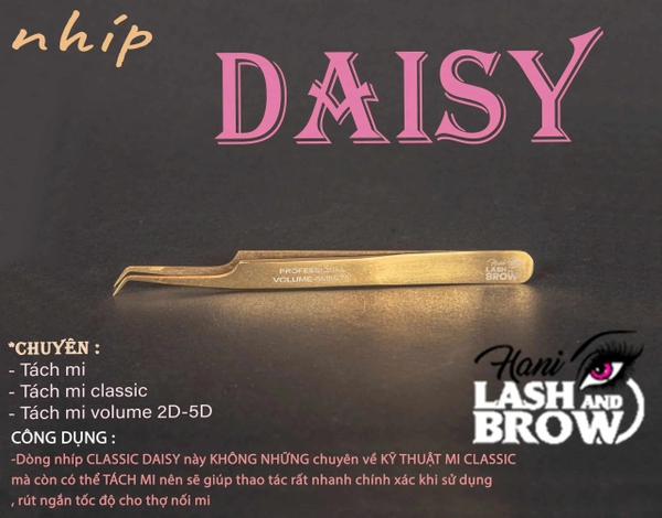 Nhíp nối mi Classic Daisy nhập khẩu chính ngạch từ Trung Đông.