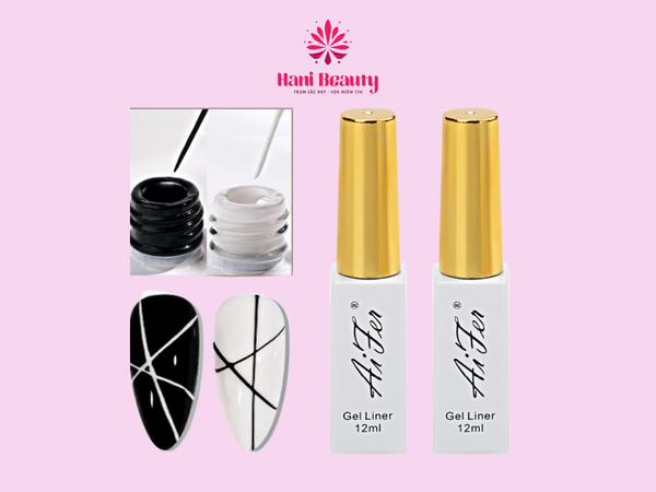 lọ sơn gel cọ nét nail, sơn móng tay dạng gel vẽ nét 12ml