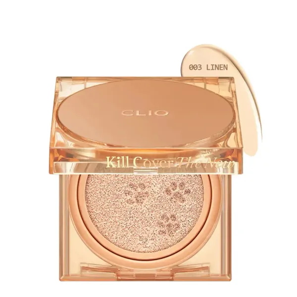 Màu 3-BY Phấn Nước Che Khuyết Điểm Clio Kill Cover The New Founwear Cushion SPF50+ PA+++ (Bản Mèo)